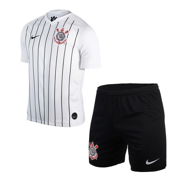 Maillot Football Corinthians Paulista Domicile Enfant 2019-20 Blanc